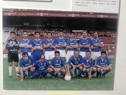Exposición 100 Años de Futbol en Mula
